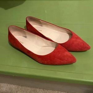 Cole Haan size 8 red ballet shoes. Good condition